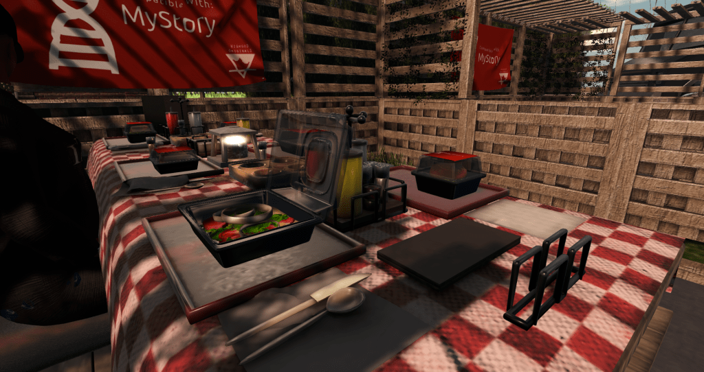 Highgod Originals picnic decor - xeolife and mystory consumables